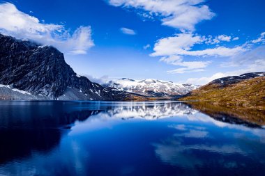 Güzel doğa Norveç.