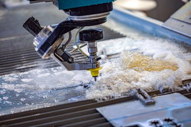 CNC su jeti kesim Makinası