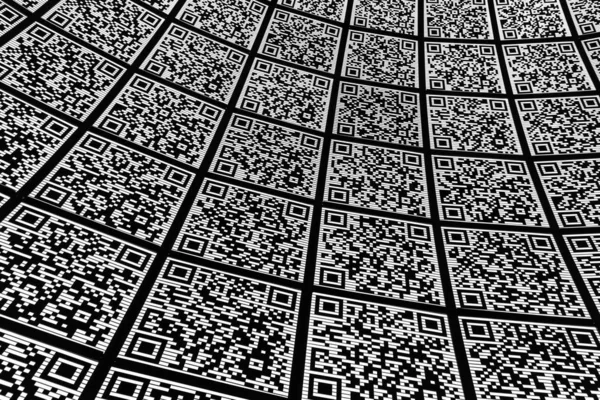Abstract QR code background (abbreviated from Quick Response cod