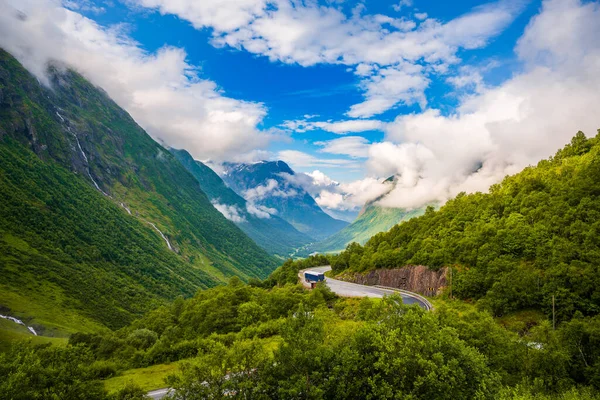 Gyönyörű Természet Norvégia Természeti Táj — Stock Fotó