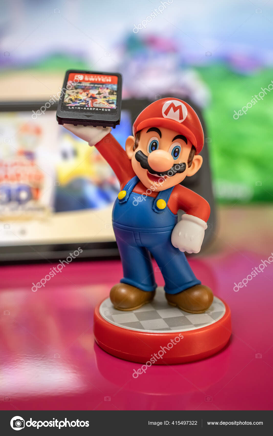 Москва Россия Октября 2020 Года Фигура Super Mario Bros.
