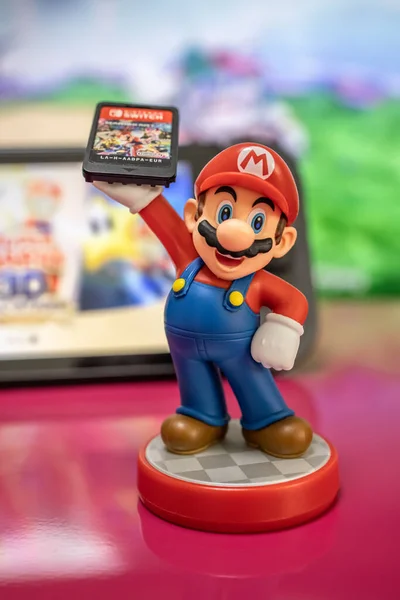 Moscow Russia October 2020 Super Mario Bros Figure Character Super — Stock Photo, Image