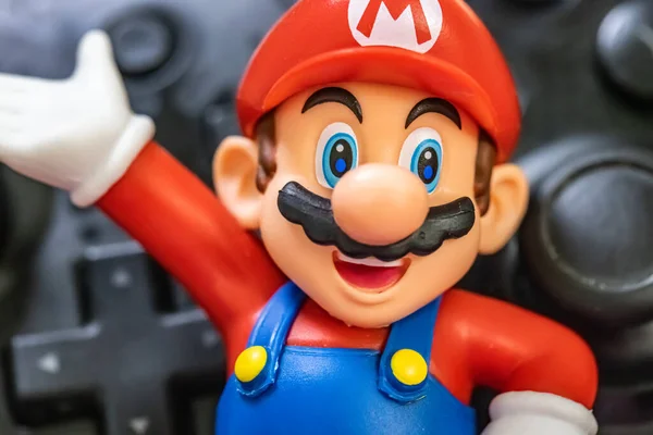 Moscow Russia Oktober 2020 Super Mario Bros Figuur Karakter Super — Stockfoto