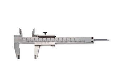 Metal vernier izole Kaliper 