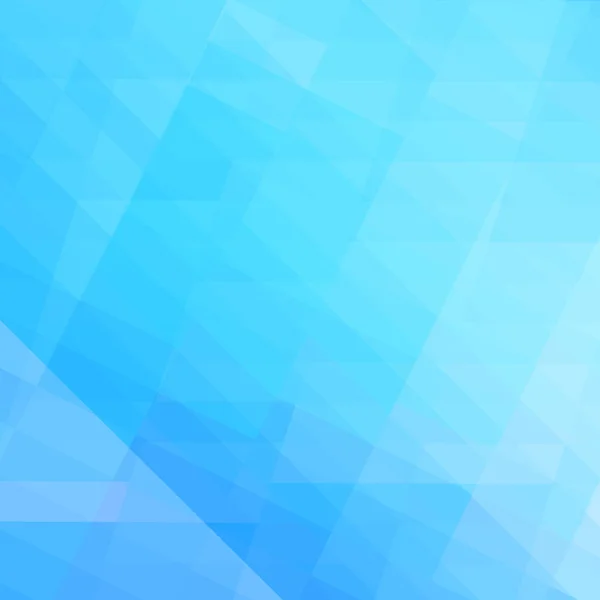 Elegante blaue abstrakte Polygon Hintergrund — Stockvektor