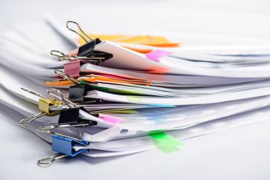 Kazık çeşitli belgeler, raporlar ve alış irsaliyesi