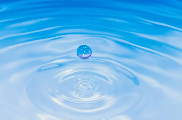 Plusk wody kropla — Zdjęcie stockowe