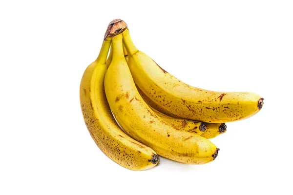 Bunch of Ripe Bananas with dark spots — Stock Photo, Image