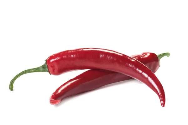 Papryka chili na białym tle — Darmowe zdjęcie stockowe