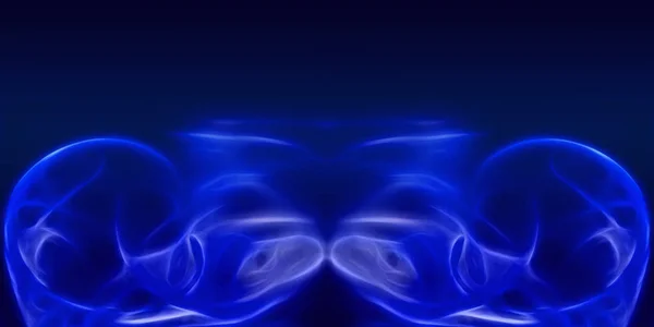 Abstracto azul movimiento curva haz fondo — Foto de Stock