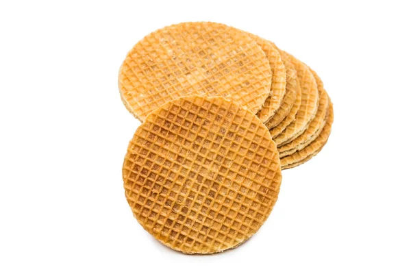 Round Wafers isolated — Stock Photo, Image