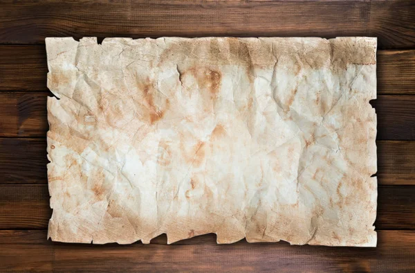 Oude grunge papieren sjabloon voor de aankondiging van hout textuur — Stockfoto