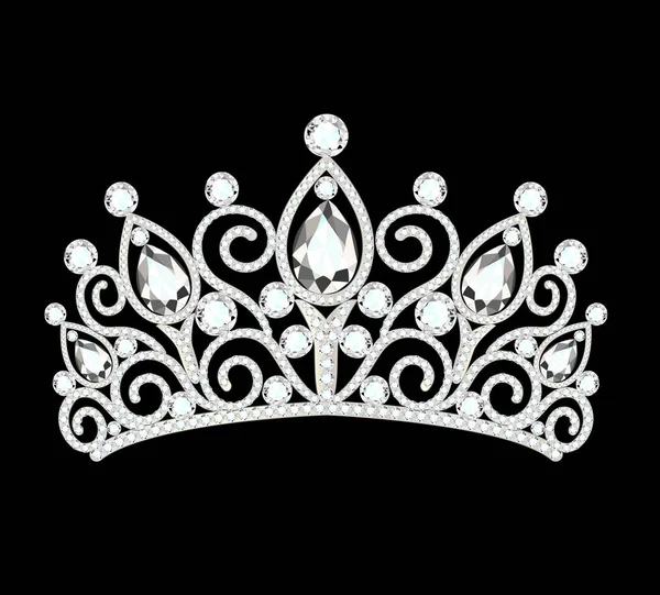 güzel diadem illüstrasyon, taç, prec ile taç kadın