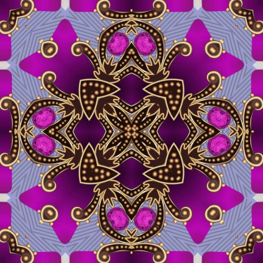 mücevher altın süsler ve yıldız resimde arka plan