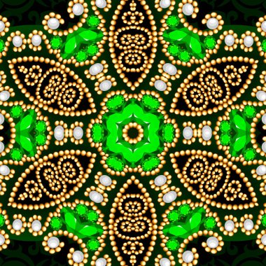 resimde arka plan çerçeve altın takılar ve değerli s