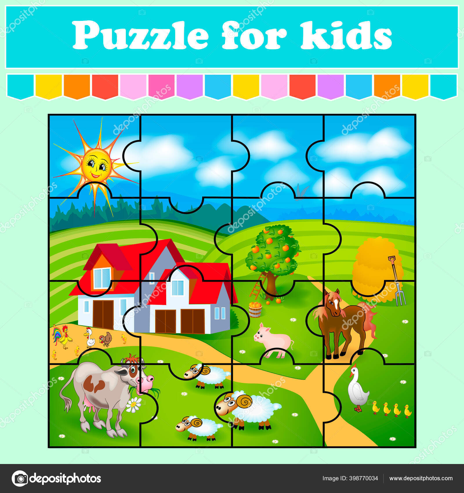 Pets -Learn Animals in English Free Games, Activities, Puzzles, Online  for kids, Preschool, Kindergarten