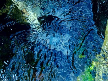 Deniz yüzeyi arka planı. Doğa su arka plan. 