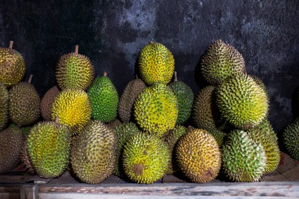 Durians Ulicach Asia — Zdjęcie stockowe