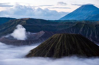 önce şafak manzara bromo tengger semeru Milli Parkı