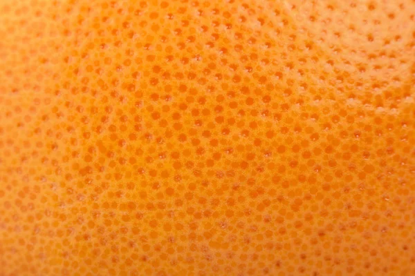 天然背景葡萄柚 橙色天然与毛孔水果纹理 — 图库照片