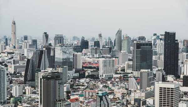 Bangkok, view of the city the capital of Thailand