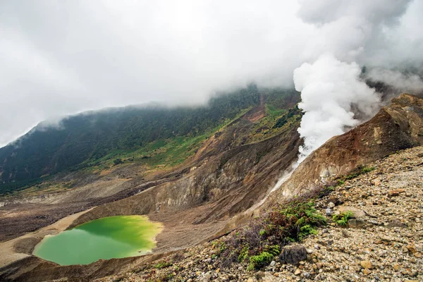 Java vulkan, vackert landskap — Stockfoto