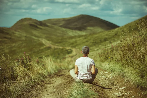 Mensch und Natur — Stockfoto