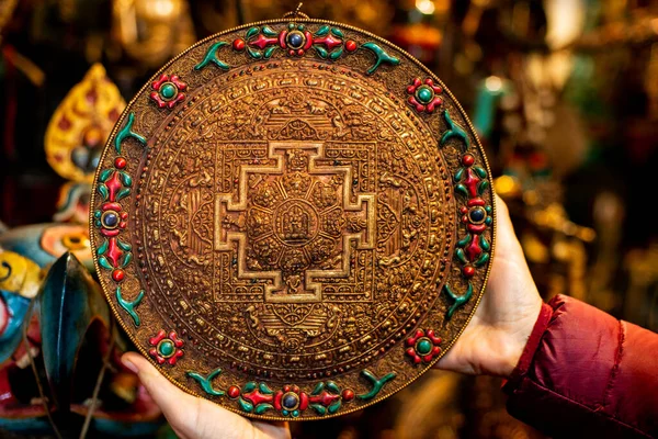 Systém Kalachakra Jedním Posledních Komplexních Tantrických Systémů Tibetu — Stock fotografie