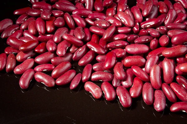 Red beans as background — Stock Photo, Image