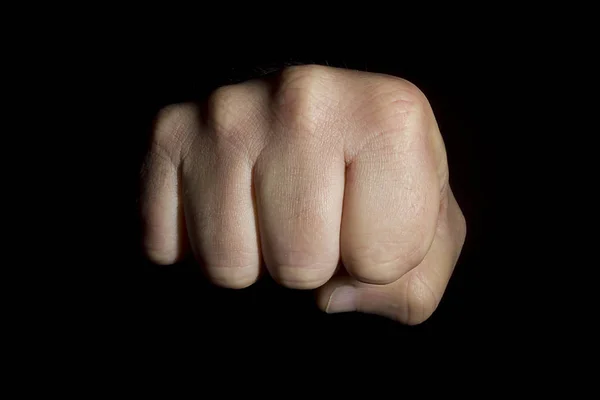 Hand clenched into a fist — Stock Photo, Image