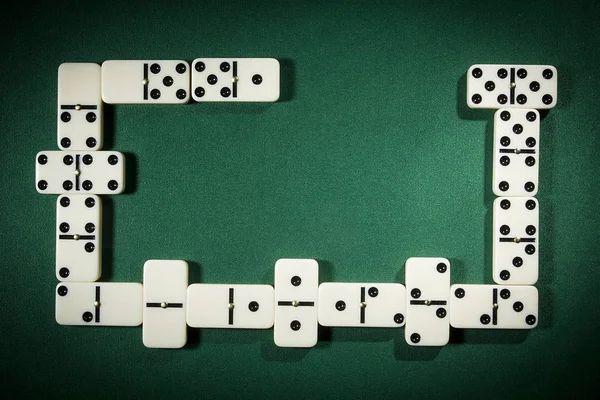 Stacks of Dominoes — Stock Photo, Image