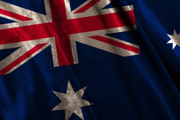 Κρατική σημαία Αυστραλία — Φωτογραφία Αρχείου
