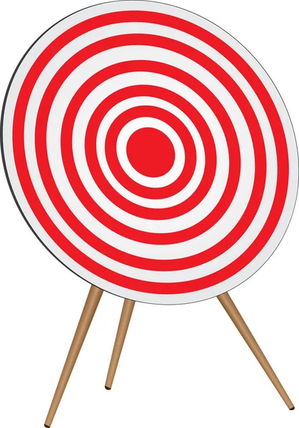 Classic round target — Stock Vector
