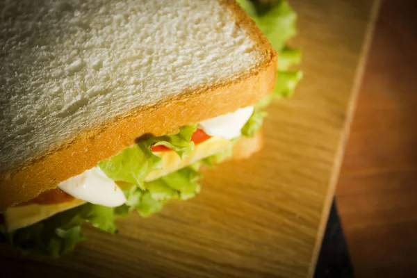 Sanduíche de perto — Fotografia de Stock
