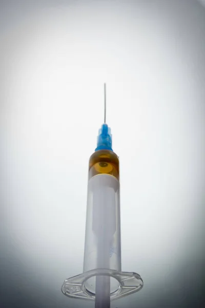 Medical hypodermic needle — Stock Photo, Image