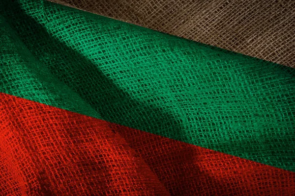 Staatsflagge Bulgariens — Stockfoto