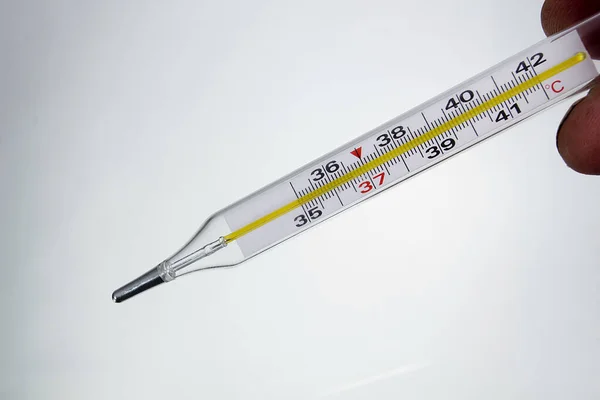 Medische thermometer met kwik — Stockfoto