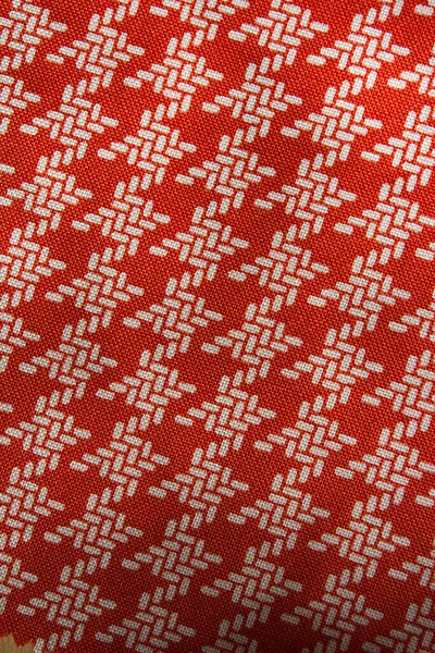 Fabric Geometric Pattern Background — Stock Photo, Image