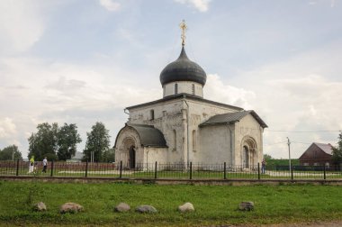 St George Cathedral şehirde eski Rus Yuriev-Polsky, Vladimir Bölgesi, Rusya Federasyonu