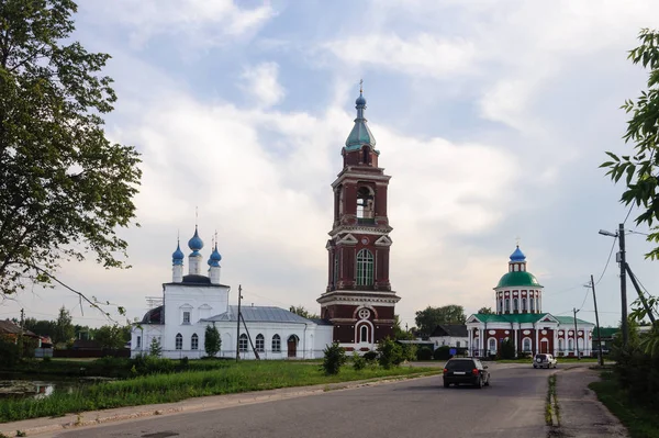 Kostel Přímluvu Blahoslavené Panny Yuriev Polsky Vladimir Region Rusko — Stock fotografie