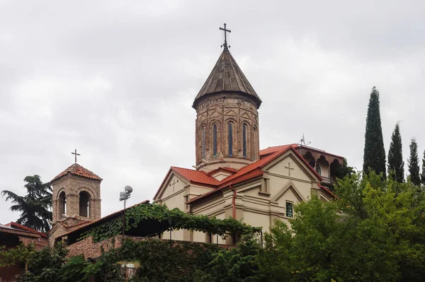 Tiflis Gürcistan Center Tepede Eski Hıristiyan Kilisesi — Stok fotoğraf