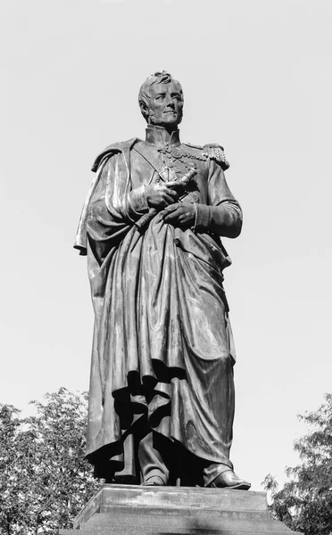 Monument Prince Mikhail Vorontsov Odessa Novorossiysk Bessarabian Governor General 1823 — Stock Photo, Image