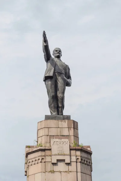 Monument Till Lenin 1870 1924 Ledare För Ryska Kommunistiska Partiet — Stockfoto