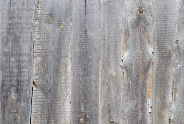 Alte Verwitterte Holzoberflächenstruktur Mit Knoten Und Nagel — Stockfoto