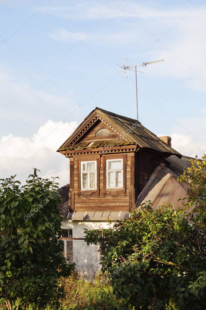 Old country house with mezzanine