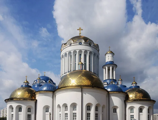 莫斯科圣塞尔吉乌斯·拉多涅日教堂 — 图库照片