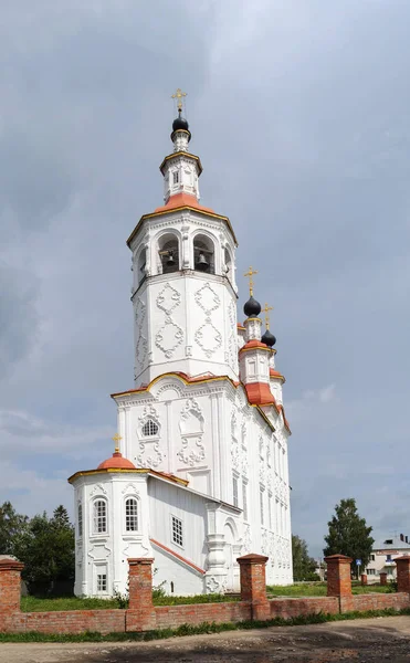 Vhodoierusalimskaya kostel v Totmě, Rusko — Stock fotografie