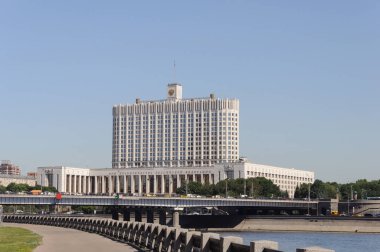 Rusya Federasyonu 'nun Moskova' daki hükümet binası