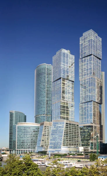 Business Center Moscow-City — Stock Photo, Image