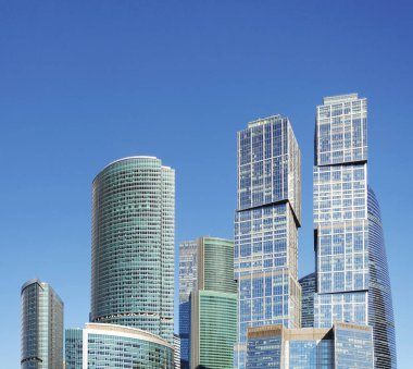 İş Merkezi Moskova-City yeni gökdelenler